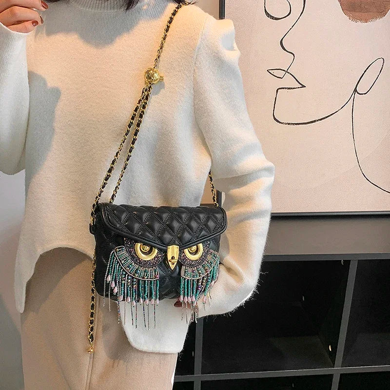 Diamond Cross Body Bag