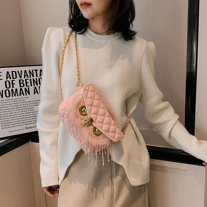 Diamond Cross Body Bag