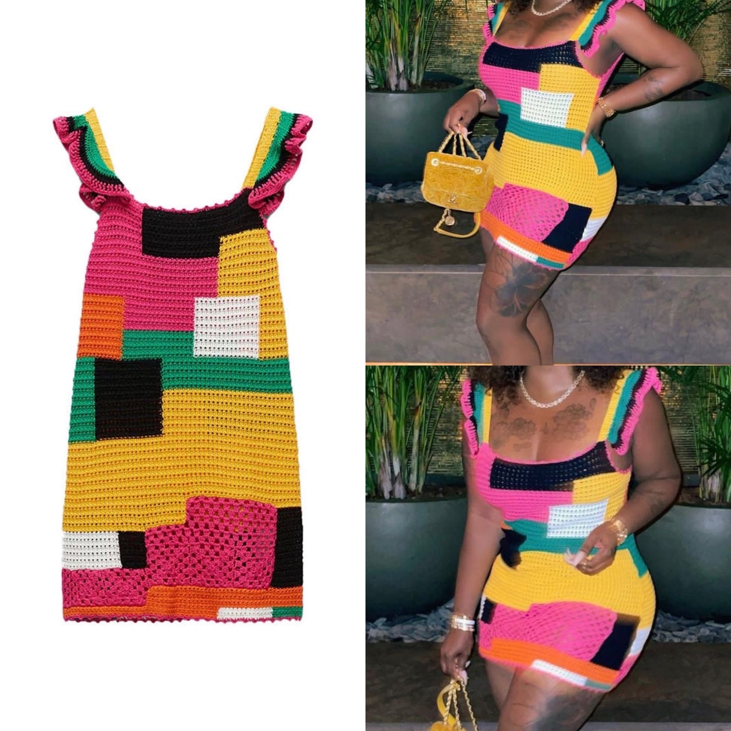 Candice knitted dress