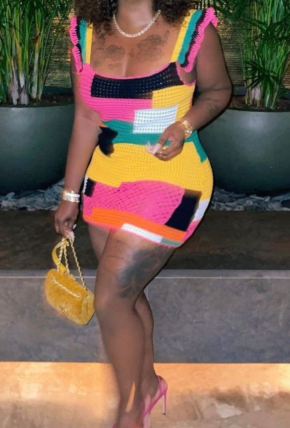 Candice knitted dress